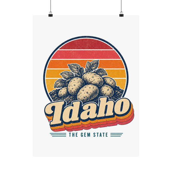 Idaho Potatoes Poster