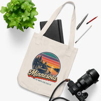 Minnesota Canoe On A North Lake Tote Bag