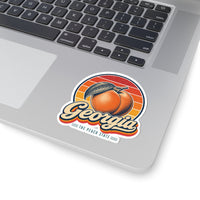Georgia Giant Peach Sticker