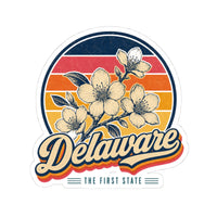 Delaware Peach Blossom Sticker