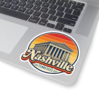 Nashville Retro Sunset Sticker