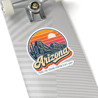 Arizona Retro Sunset Sticker