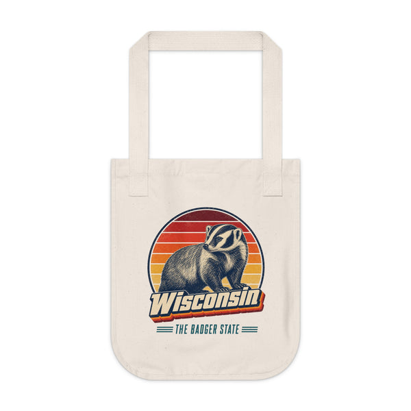 Wisconsin Badger Tote Bag