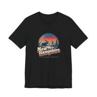 New Hampshire Retro Sunset Tee