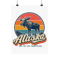 Alaska Bull Moose Poster