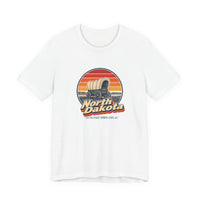 North Dakota Pioneer Covered Wagon Tee