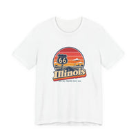 Illinois Route 66 Start Sign Tee