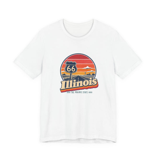 Illinois Route 66 Start Sign Tee