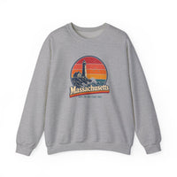 Massachusetts Lighthouse On A Bluff Sweatshirt