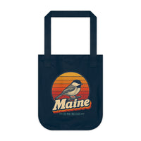 Maine Black Capped Chickadee Tote Bag