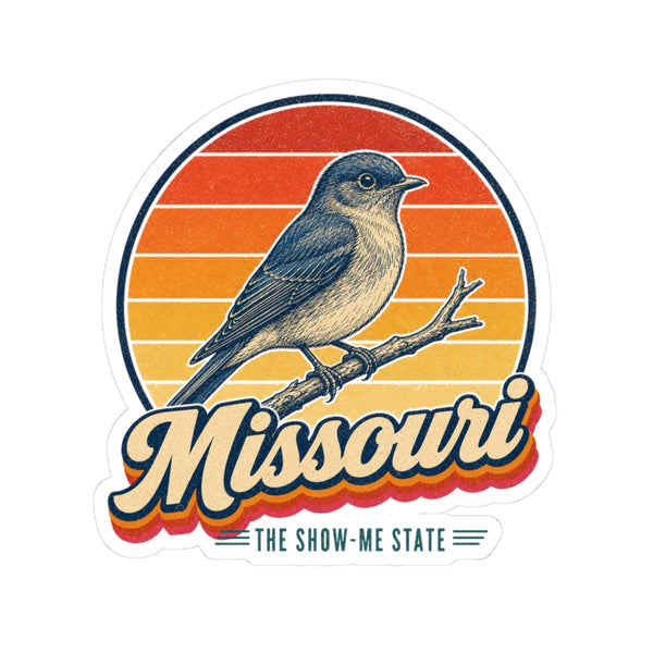 Missouri Eastern Bluebird Sticker