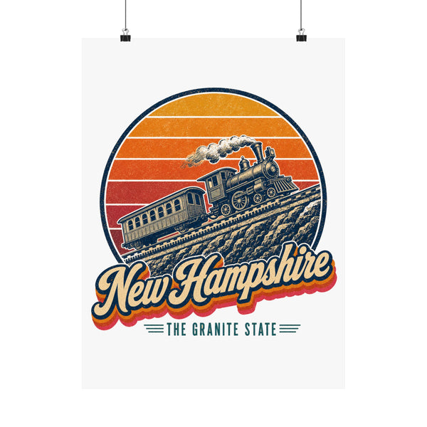 New Hampshire Cog Railway Poster