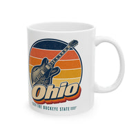 Ohio Rock And Roll Guitar Mug