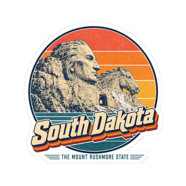 South Dakota Crazy Horse Memorial Sticker
