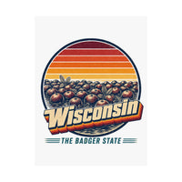 Wisconsin Cranberry Bog Poster