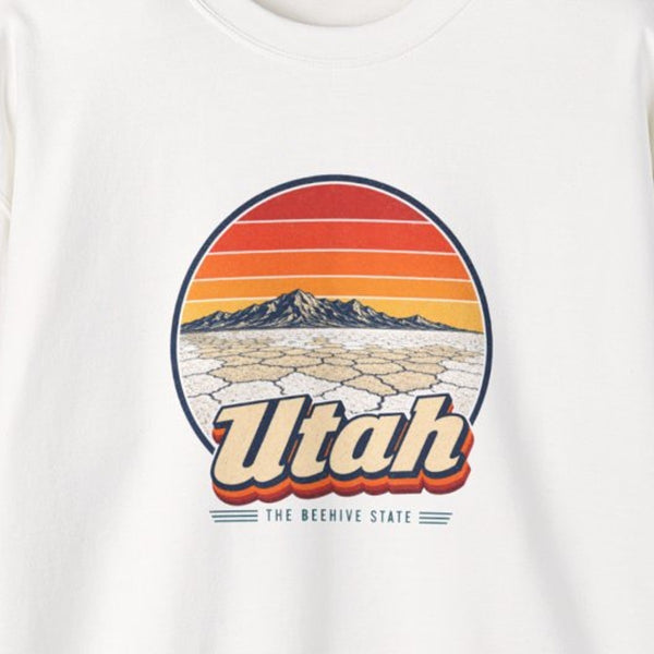 Utah Bonneville Salt Flats Sweatshirt