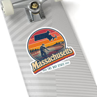 Massachusetts Cranberry Bog Sticker
