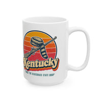 Kentucky Frontier Rifle And Coonskin Cap Mug