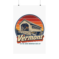 Vermont Covered Bridge Poster