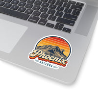 Phoenix Retro Sunset Sticker
