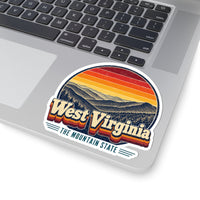 West Virginia Appalachian Ridges Sticker