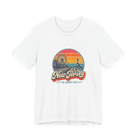 New Jersey Retro Sunset Tee