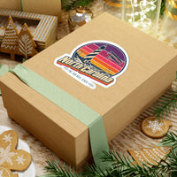 North Carolina Retro Sunset Sticker