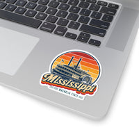 Mississippi Paddlewheel Riverboat Sticker