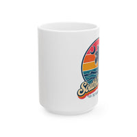 South Carolina Retro Sunset Mug