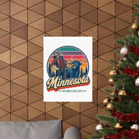 Minnesota Paul Bunyan And Babe Poster