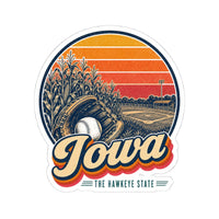 Iowa Baseball In A Cornfield Sticker