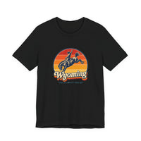 Wyoming Bucking Bronco Cowboy Tee