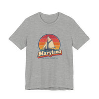 Maryland Skipjack Sailboat Tee