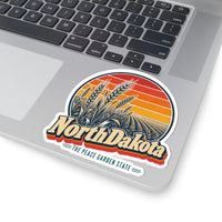 North Dakota Wheat Fields Sticker
