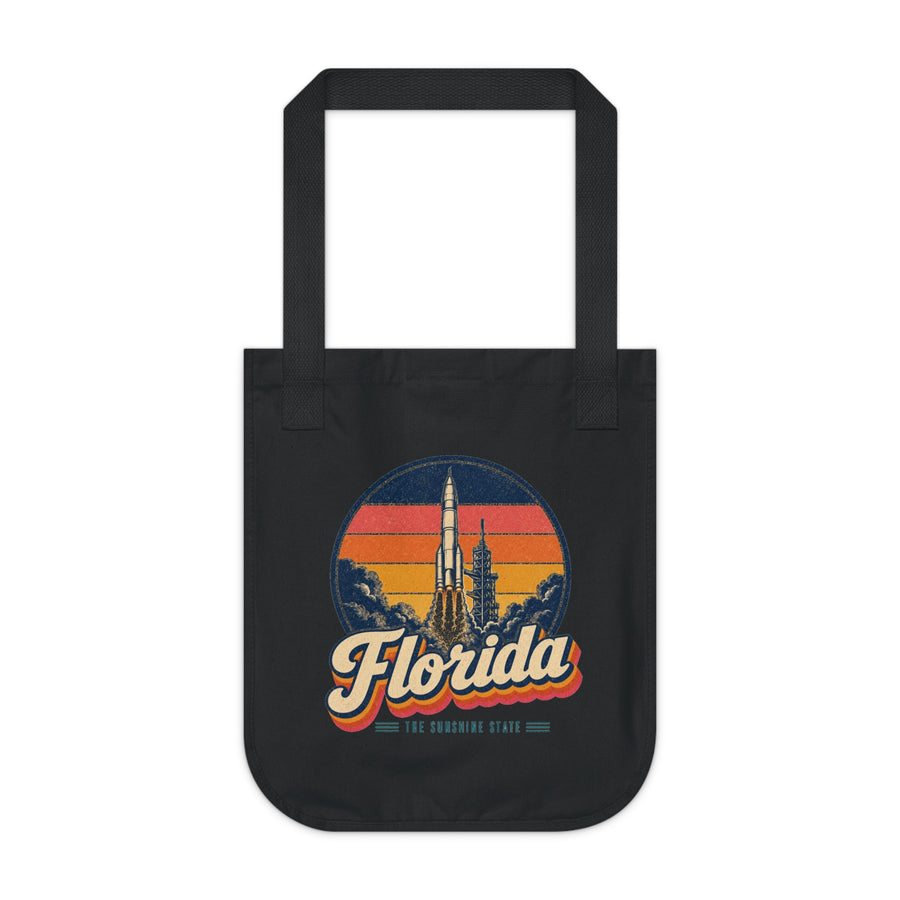 Florida Cape Canaveral Rocket Launch Tote Bag