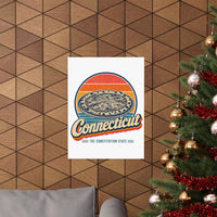 Connecticut New Haven Pizza Poster