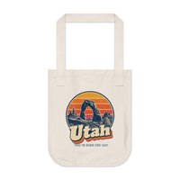 Utah Retro Sunset Tote Bag