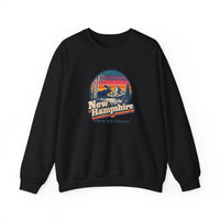 New Hampshire Retro Sunset Sweatshirt