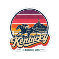 Kentucky Retro Sunset Sticker
