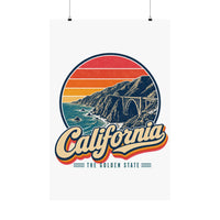 California Big Sur Coastline Poster