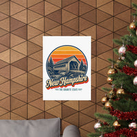 New Hampshire Covered Bridge Poster