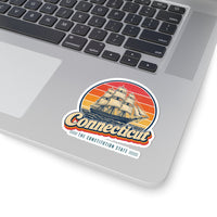 Connecticut Mystic Whaling Ship Sticker