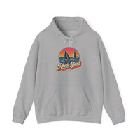 Rhode Island Retro Sunset Hoodie