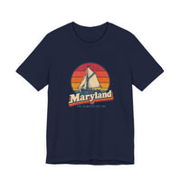 Maryland Skipjack Sailboat Tee