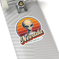 Nevada Area 51 Alien Sticker
