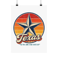 Texas Lone Star Poster