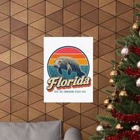 Florida Manatee Poster