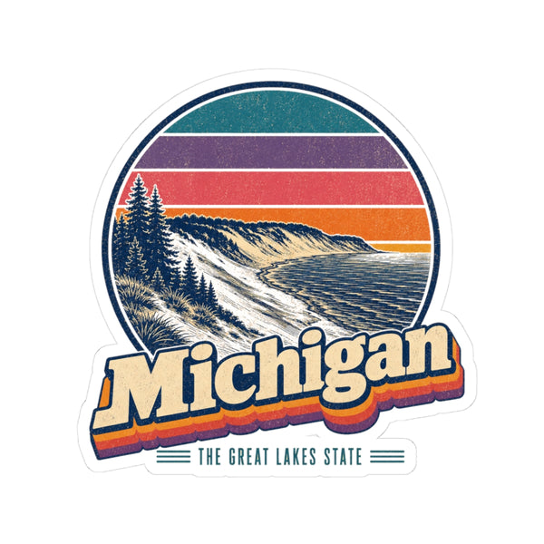 Michigan Sleeping Bear Dunes Sticker