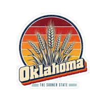 Oklahoma Wheat Fields Sticker