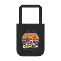 South Carolina Rainbow Row Charleston Tote Bag